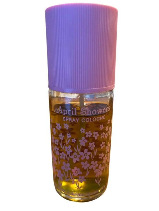 April Showers Other - Vtg April Showers 3 Oz Spray Cologne Blended In USA Pink Floral 80% Full